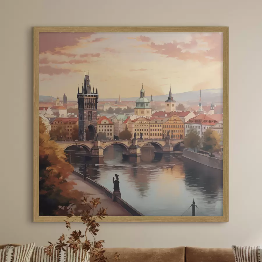 carta da parati Vista di Praga, Repubblica Ceca nr. f47897