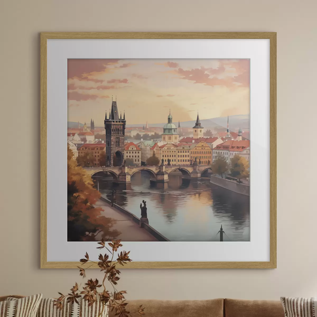 Poster Vista di Praga, Repubblica Ceca f47897