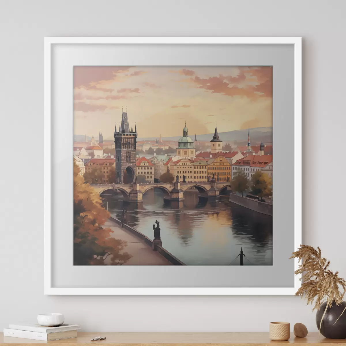 Poster Vista di Praga, Repubblica Ceca f47897