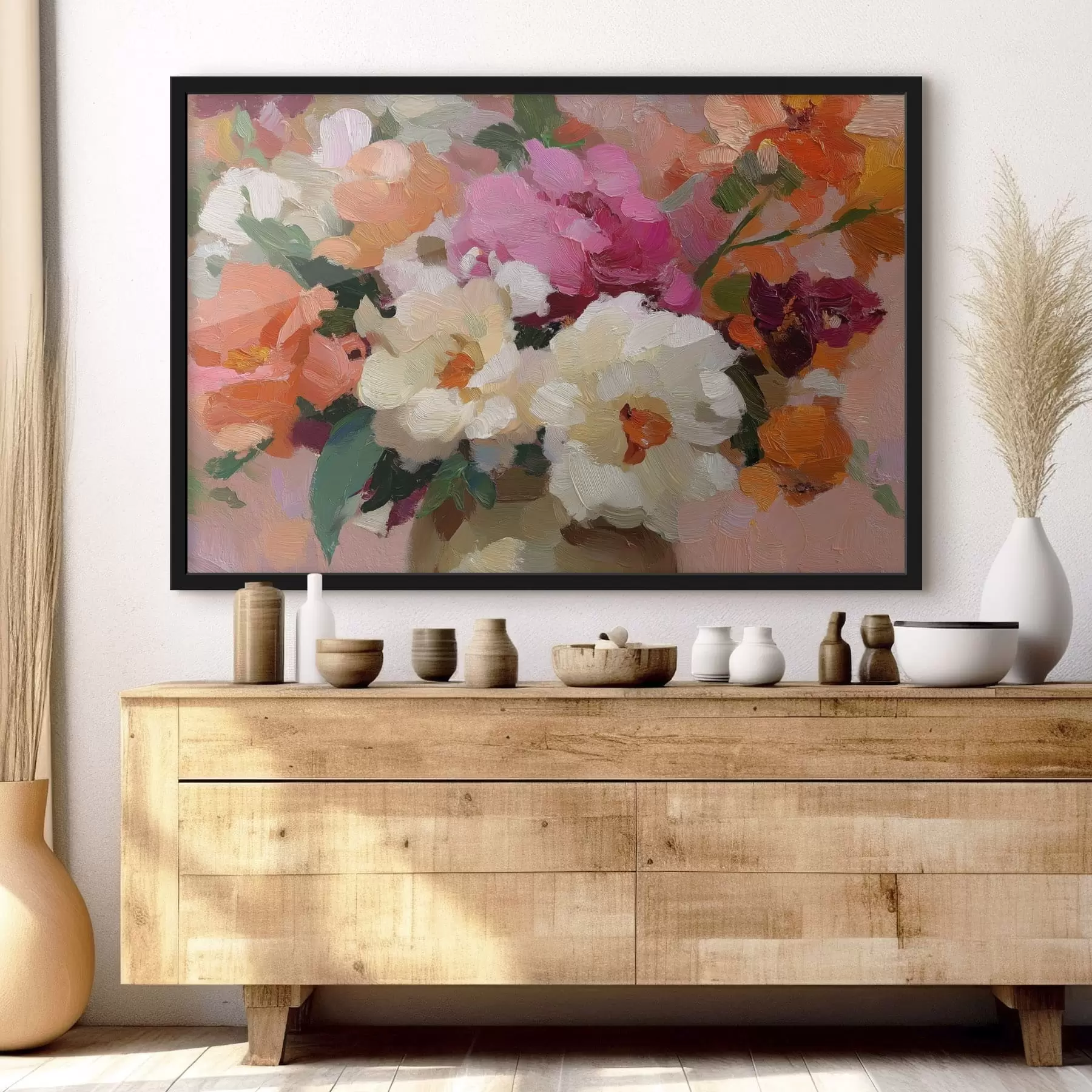 carta da parati Bouquet di fiori astratto nr. f47919