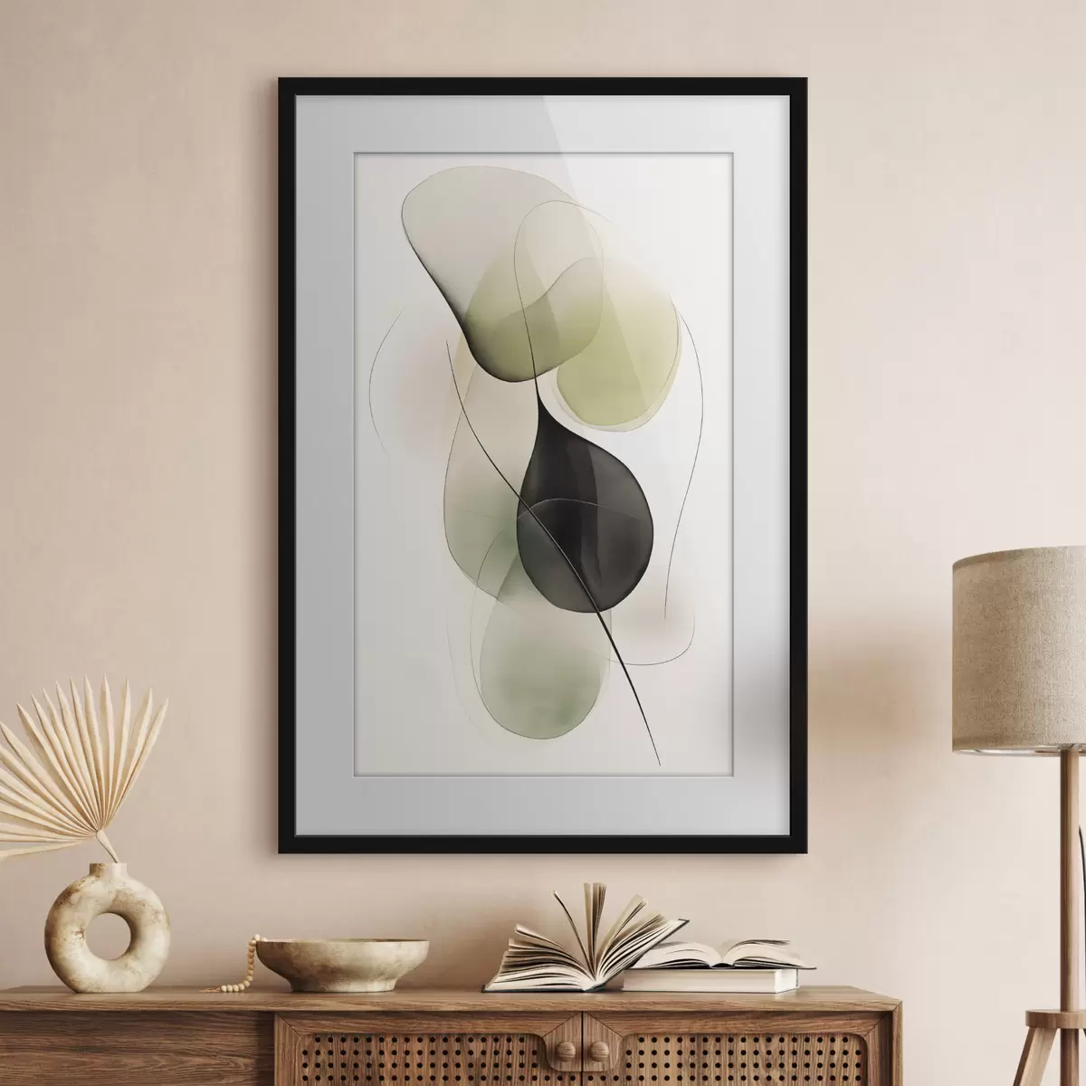 Poster Linee e forme astratte f47925
