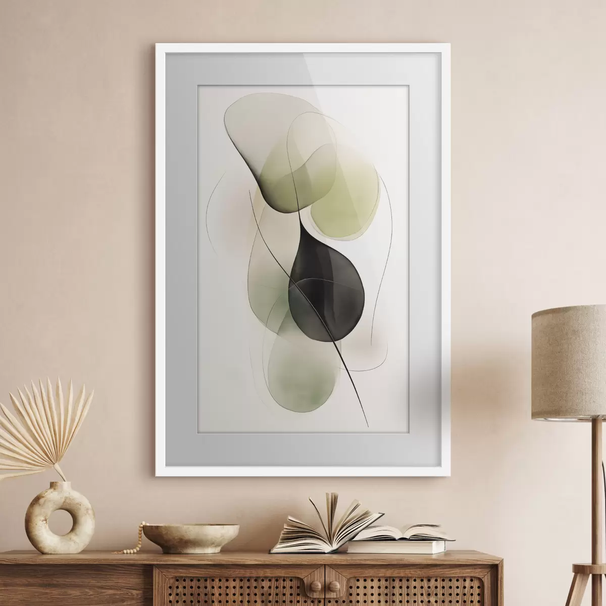 Poster Linee e forme astratte f47925