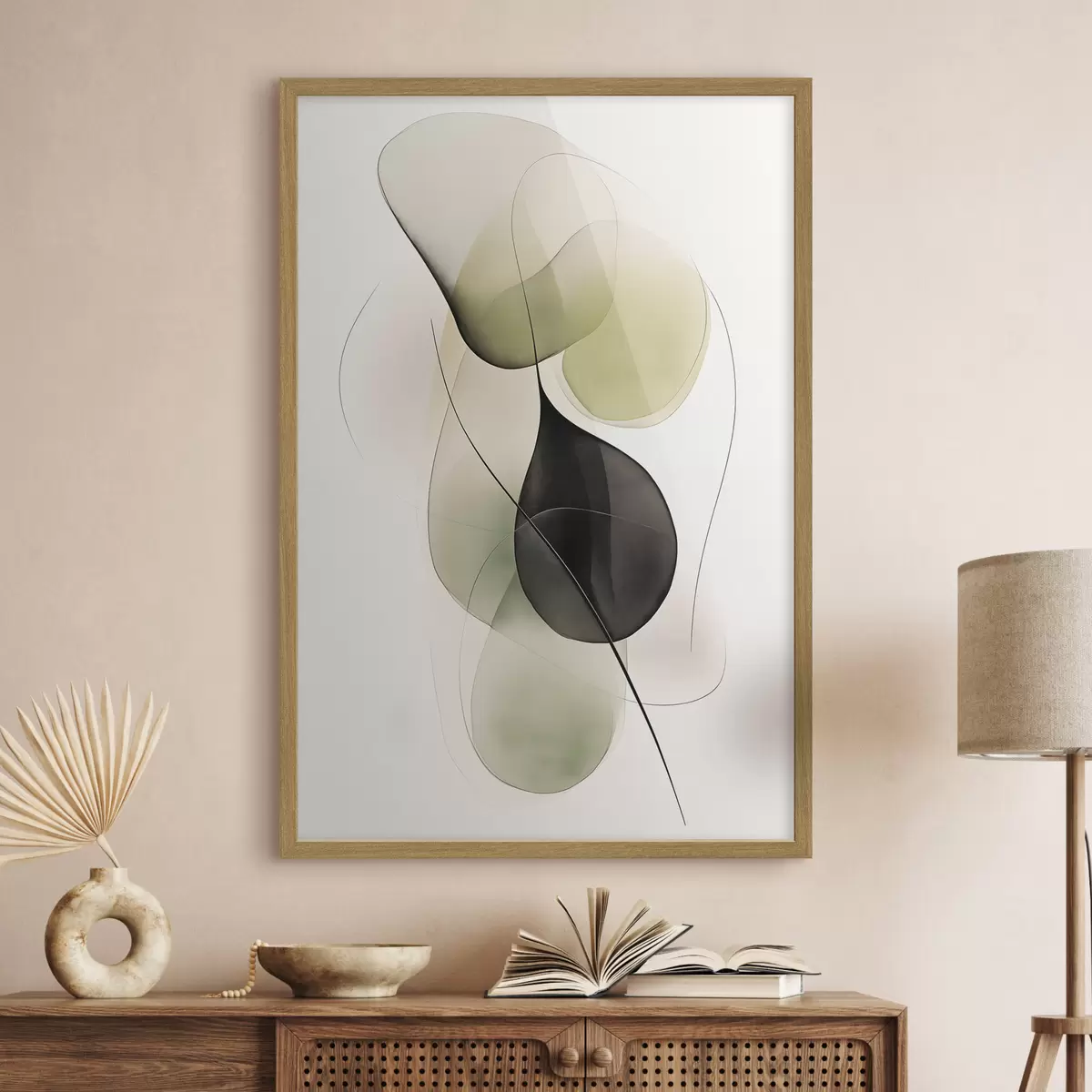 Poster Linee e forme astratte f47925