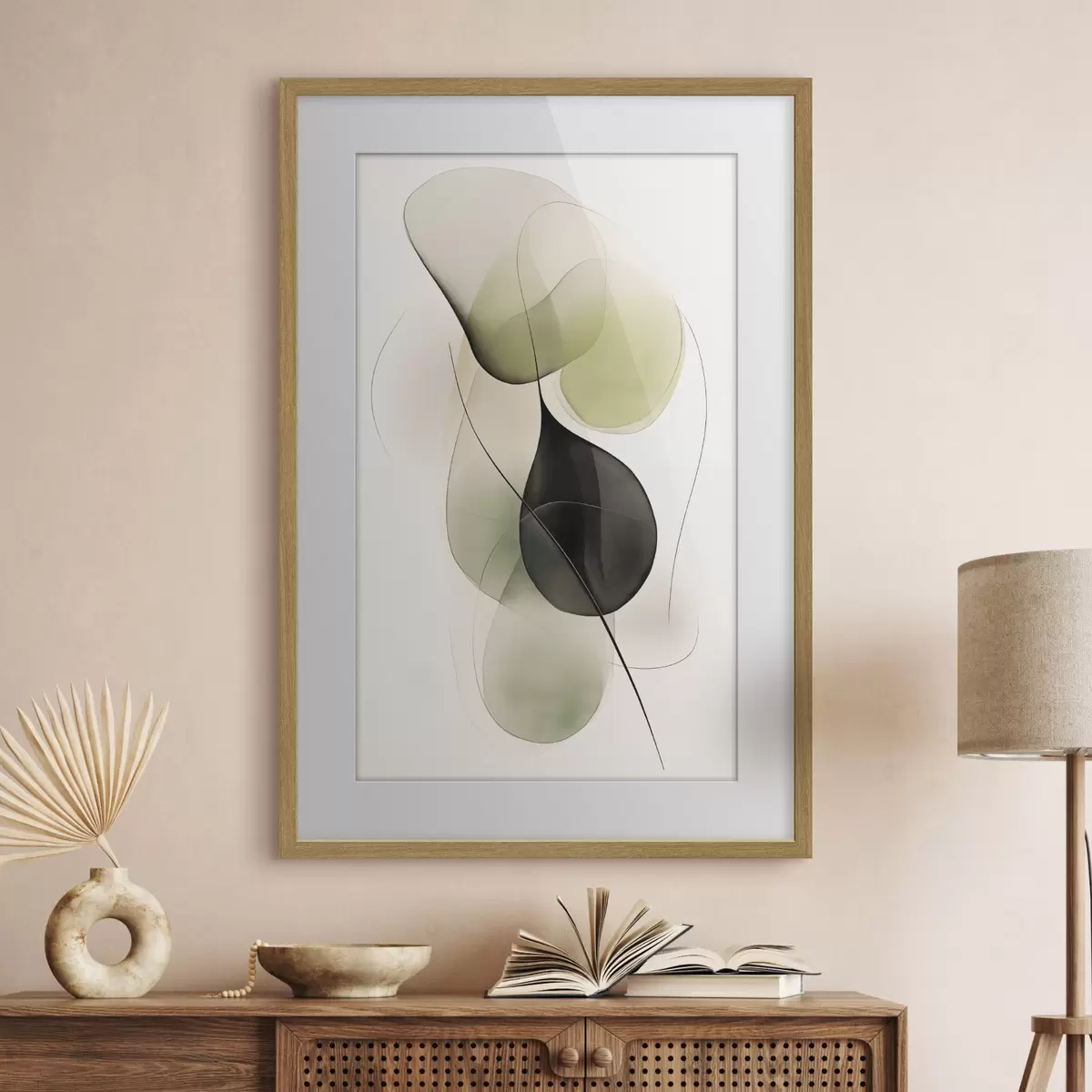Poster Linee e forme astratte f47925