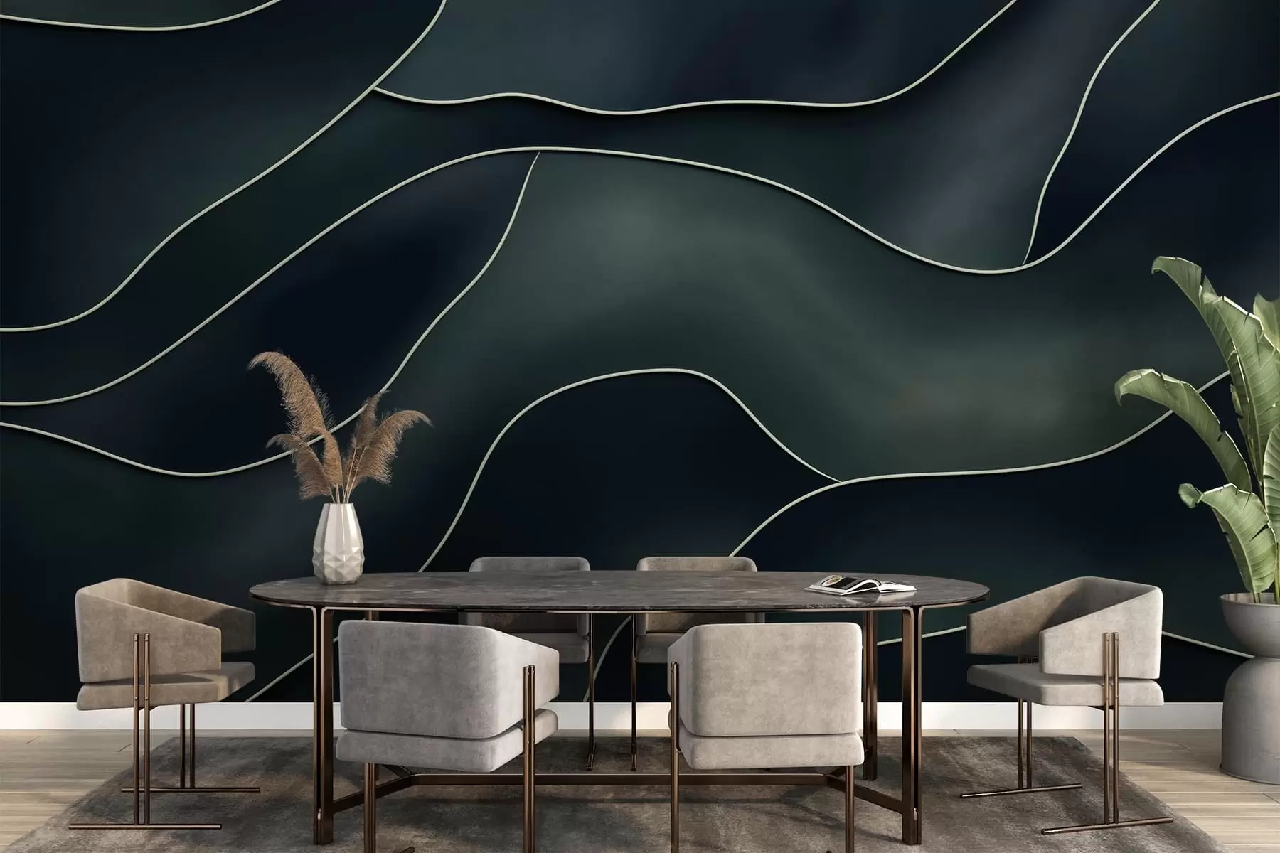 carta da parati Linee astratte nr. w05218v1