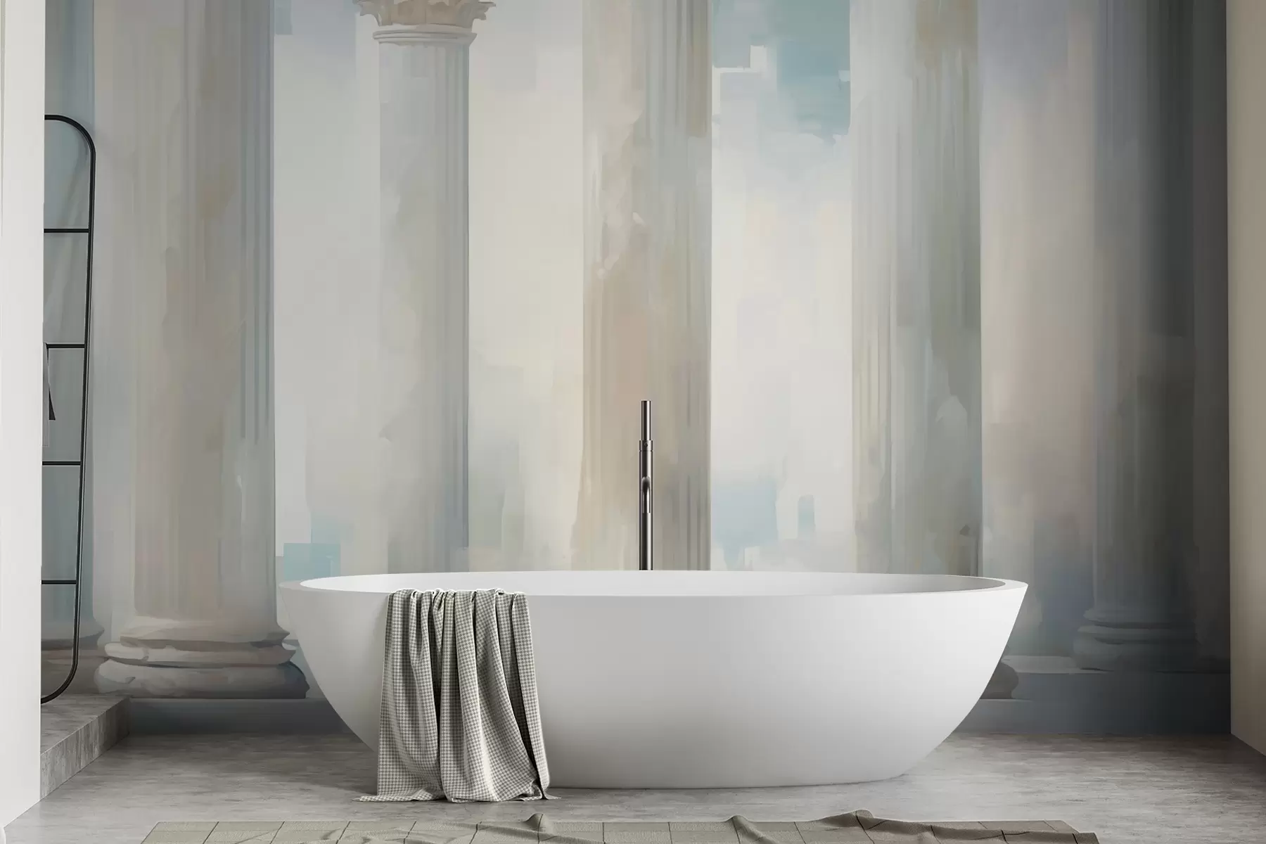 carta da parati Colonne ad imitazione della pittura nr. w05228