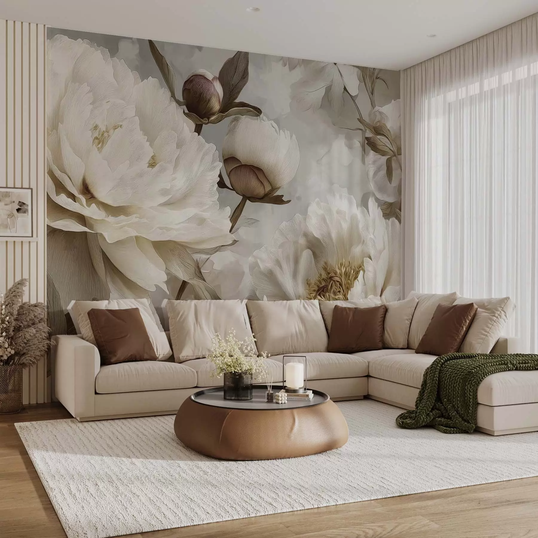 carta da parati Peonie grandi nr. w09689