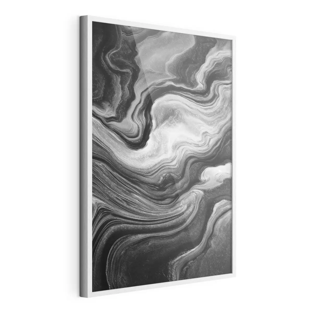 Poster Fluido, macchie di vernice f48000