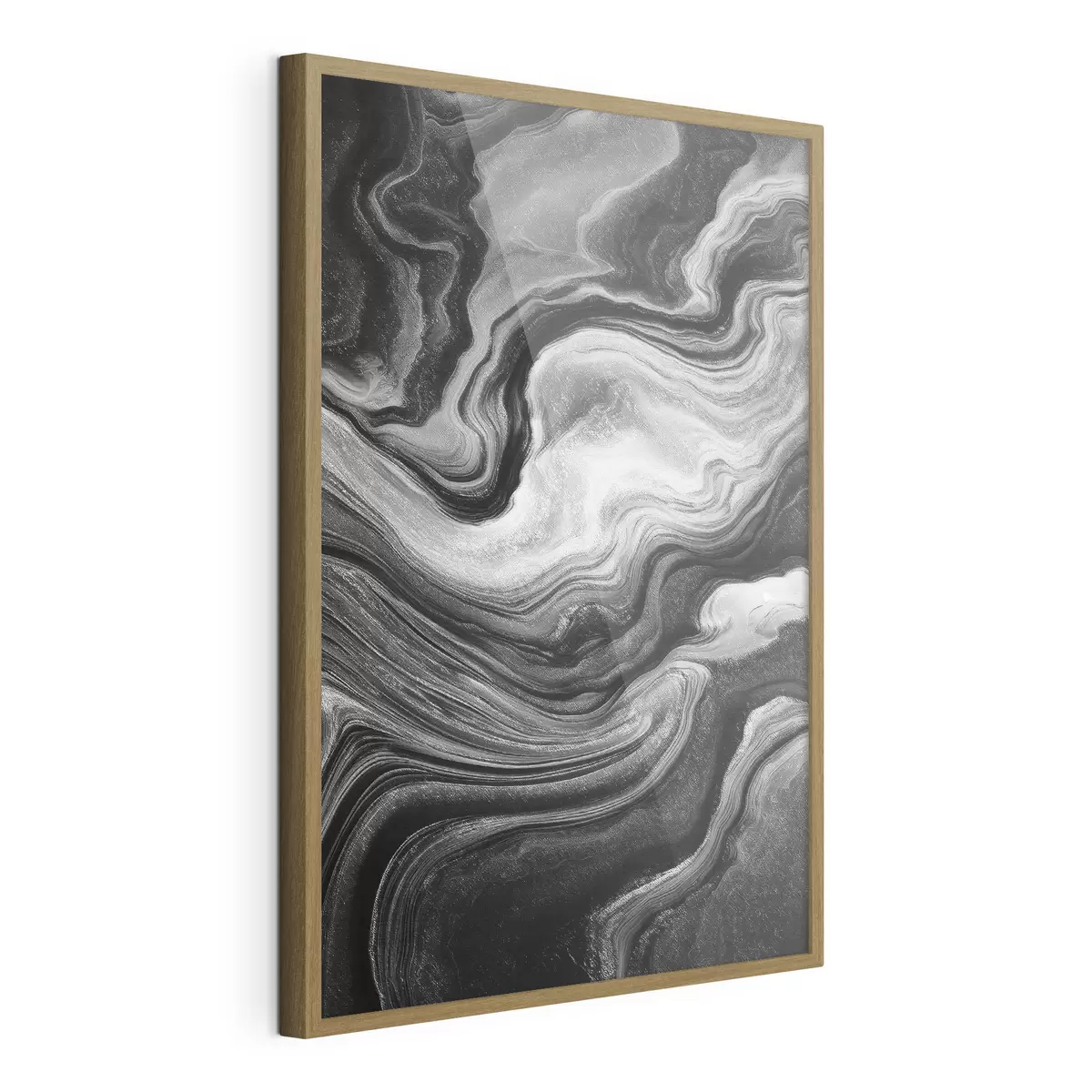 Poster Fluido, macchie di vernice f48000
