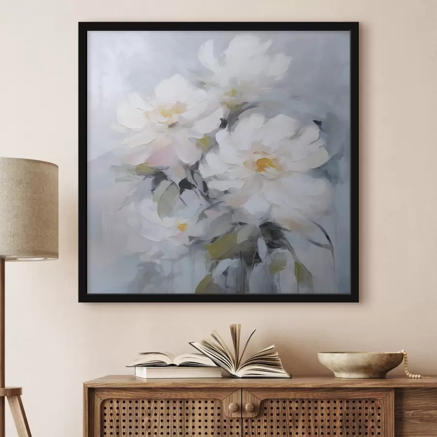 carta da parati Pittura a imitazione di fiori nr. f48047