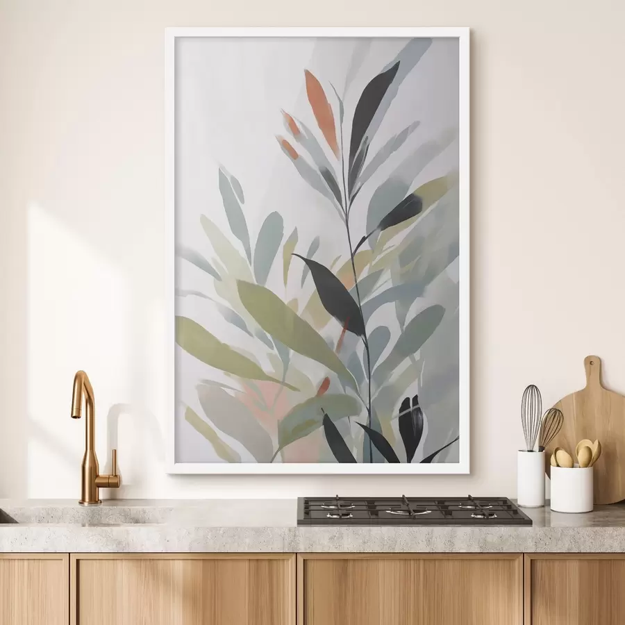 carta da parati Imitazione della vegetazione nella pittura nr. f48059