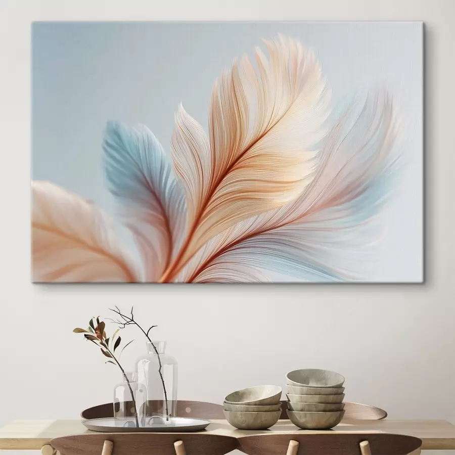 carta da parati Piume multicolori nr. s48110