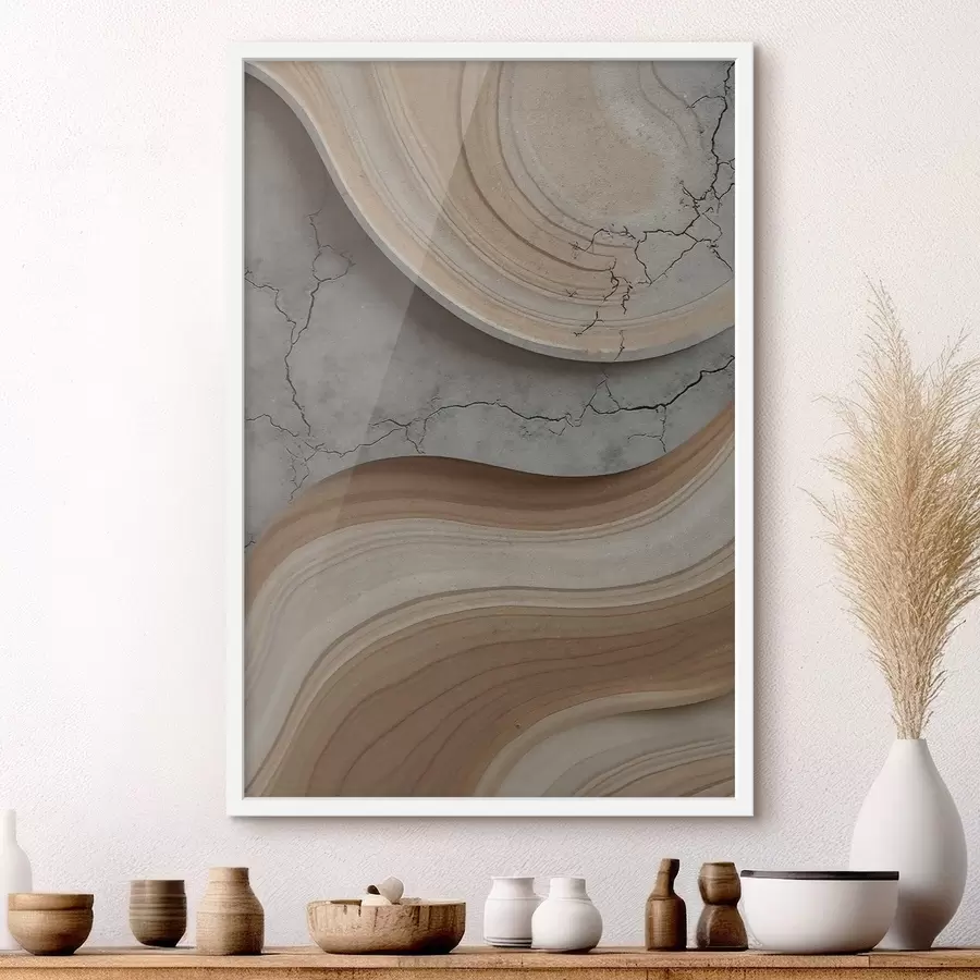 carta da parati Legno e marmo chiaro, imitazione nr. f48103