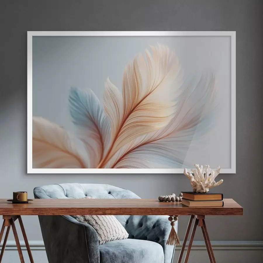 carta da parati Piume multicolori nr. f48110