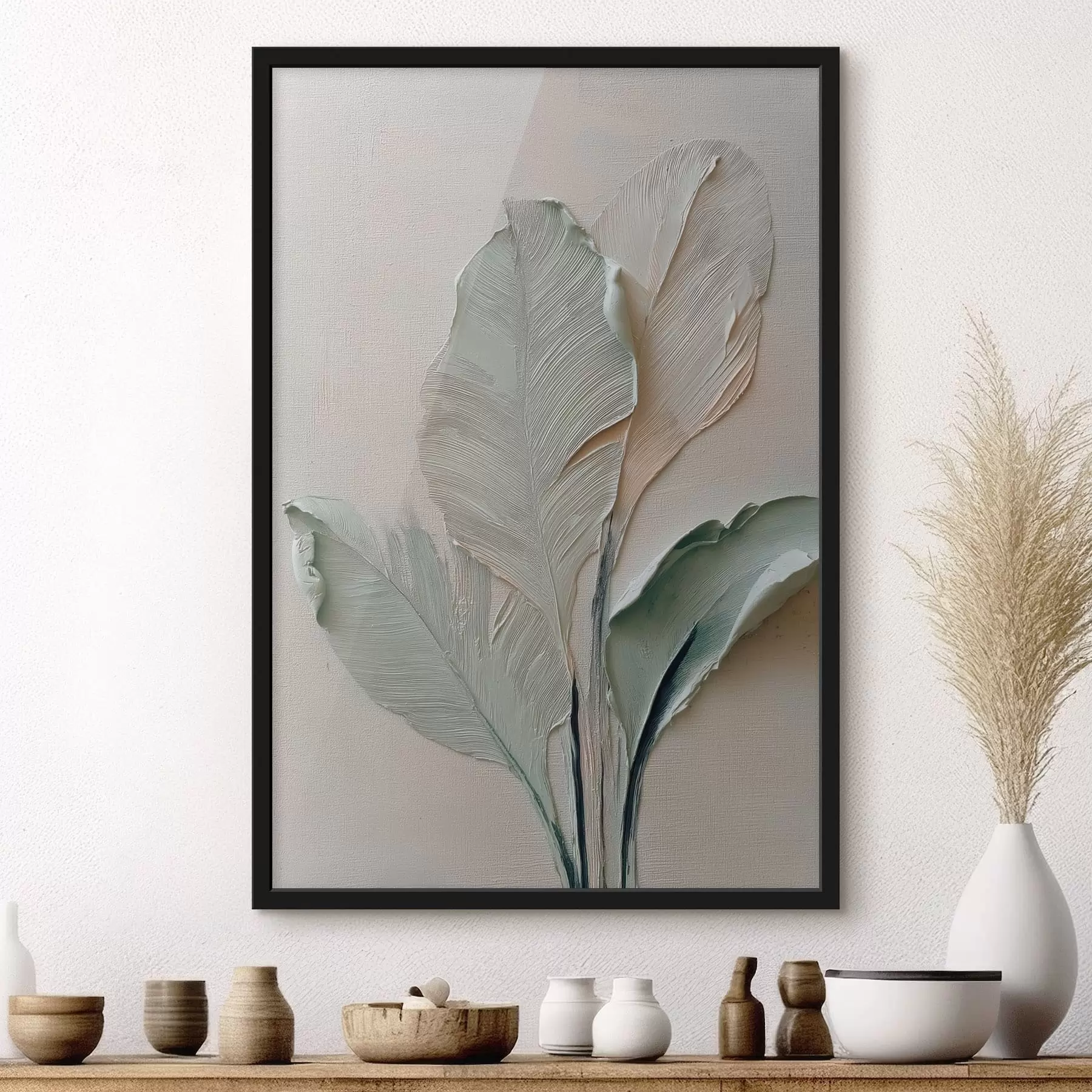 carta da parati Foglie astratte nr. f48130