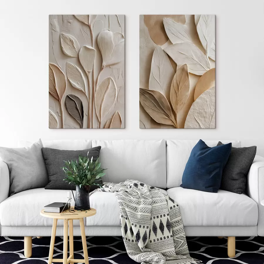 carta da parati Foglie astratte nr. m30108