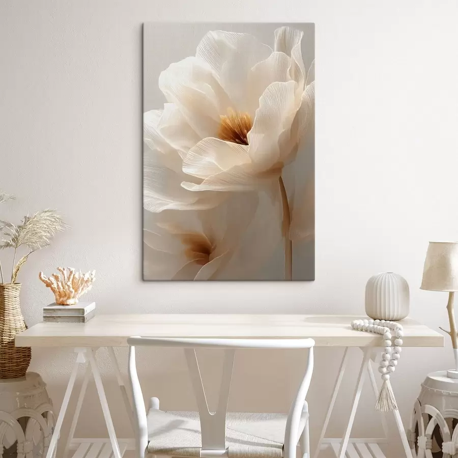 carta da parati composizione floreale macro in tonalità calde nr. s48121