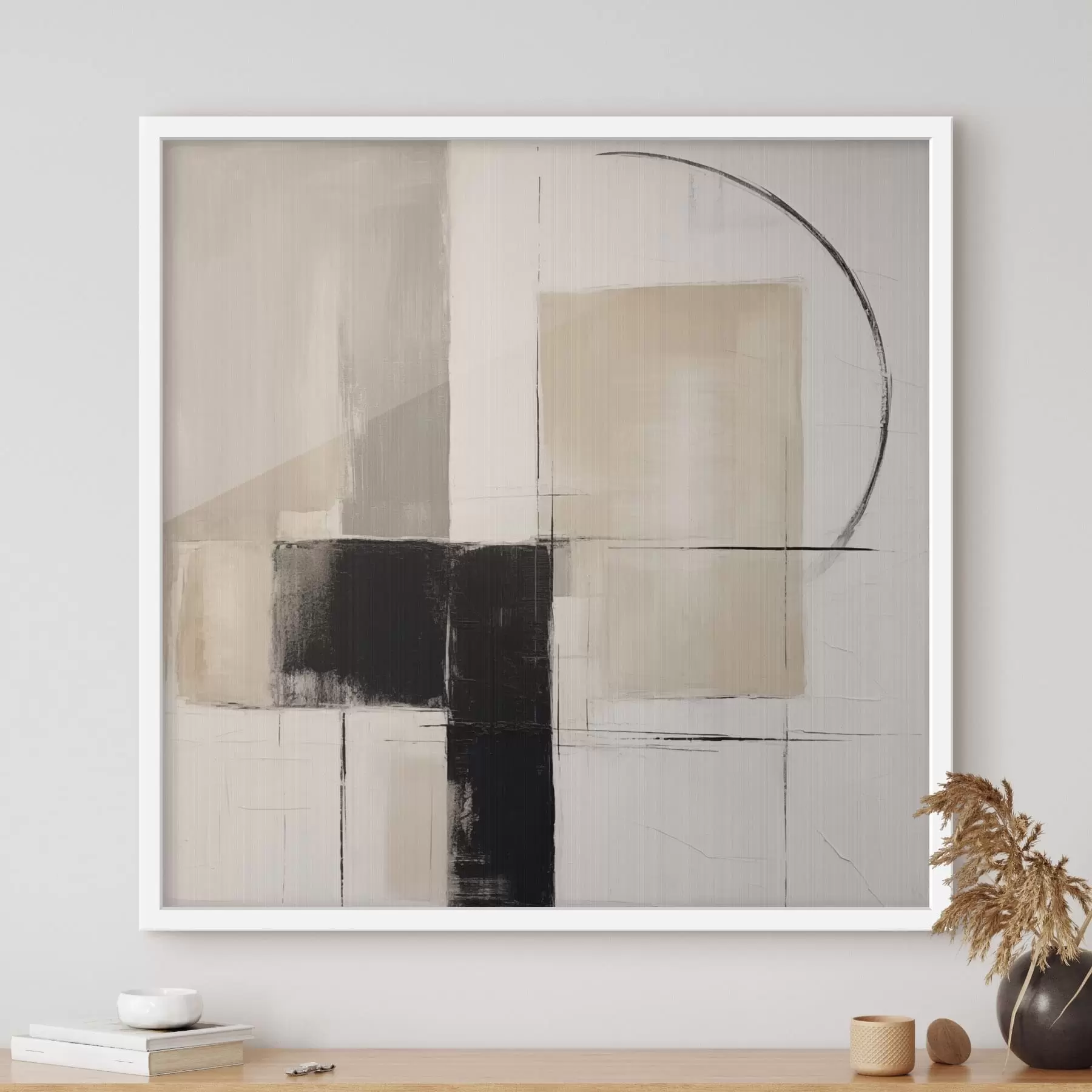 carta da parati pittura geometrica astratta moderna nr. f48072