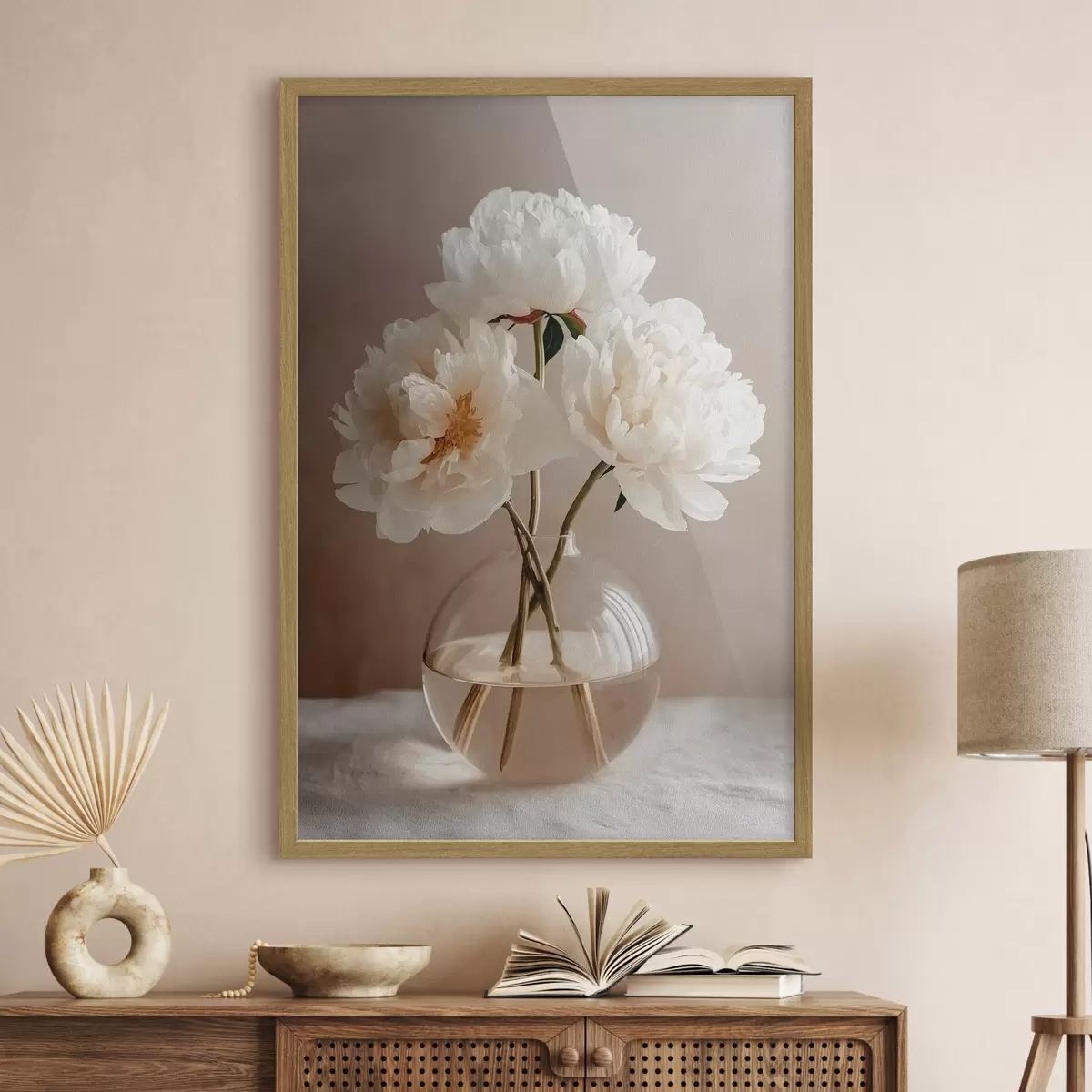 Poster Peonie e avventura f48119