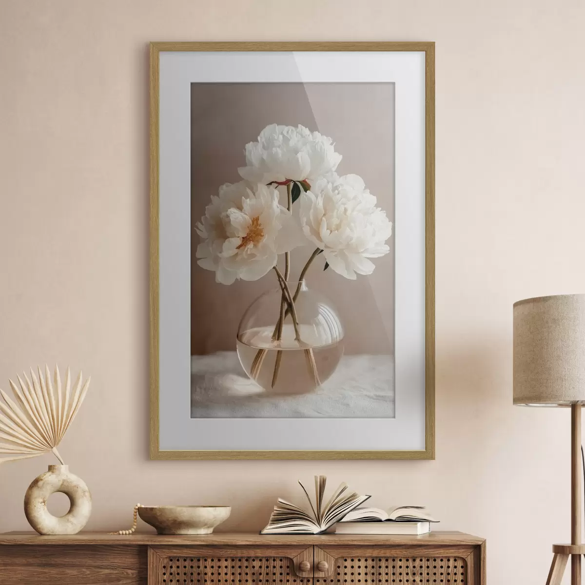 Poster Peonie e avventura f48119