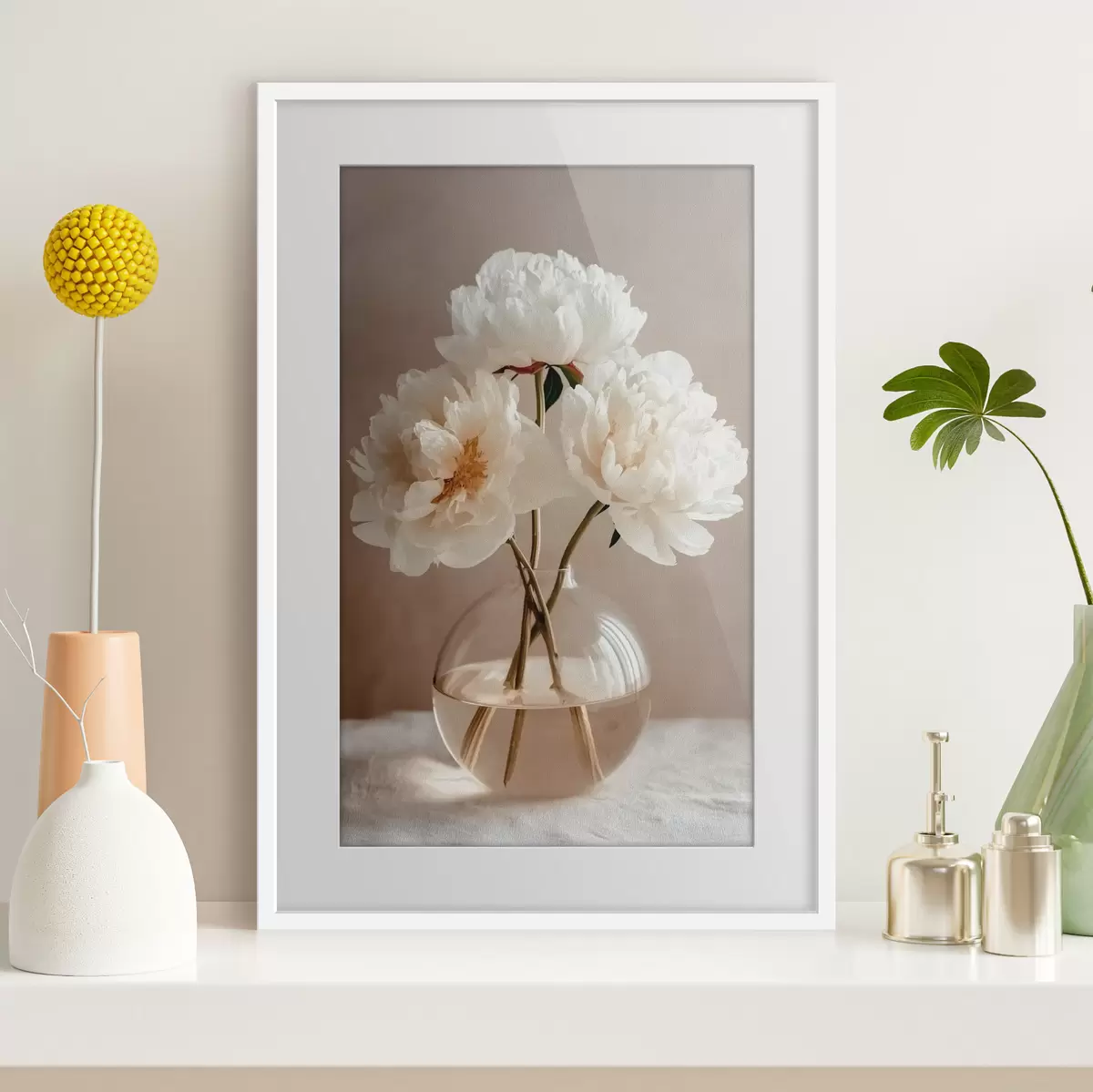 Poster Peonie e avventura f48119