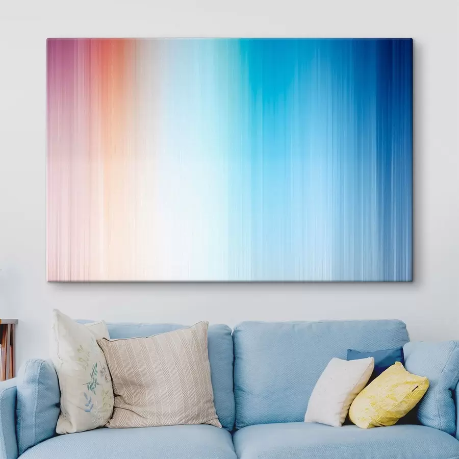 carta da parati Sfumatura uniforme dal caldo al blu nr. s48090