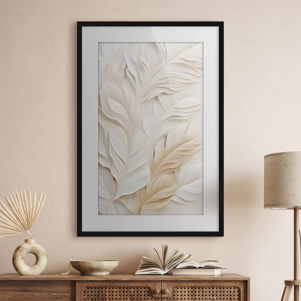 Poster Piume e carezza f47884