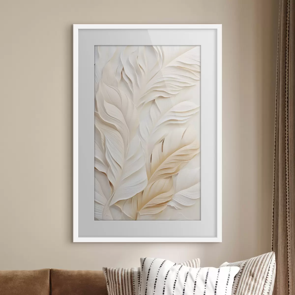 Poster Piume e carezza f47884