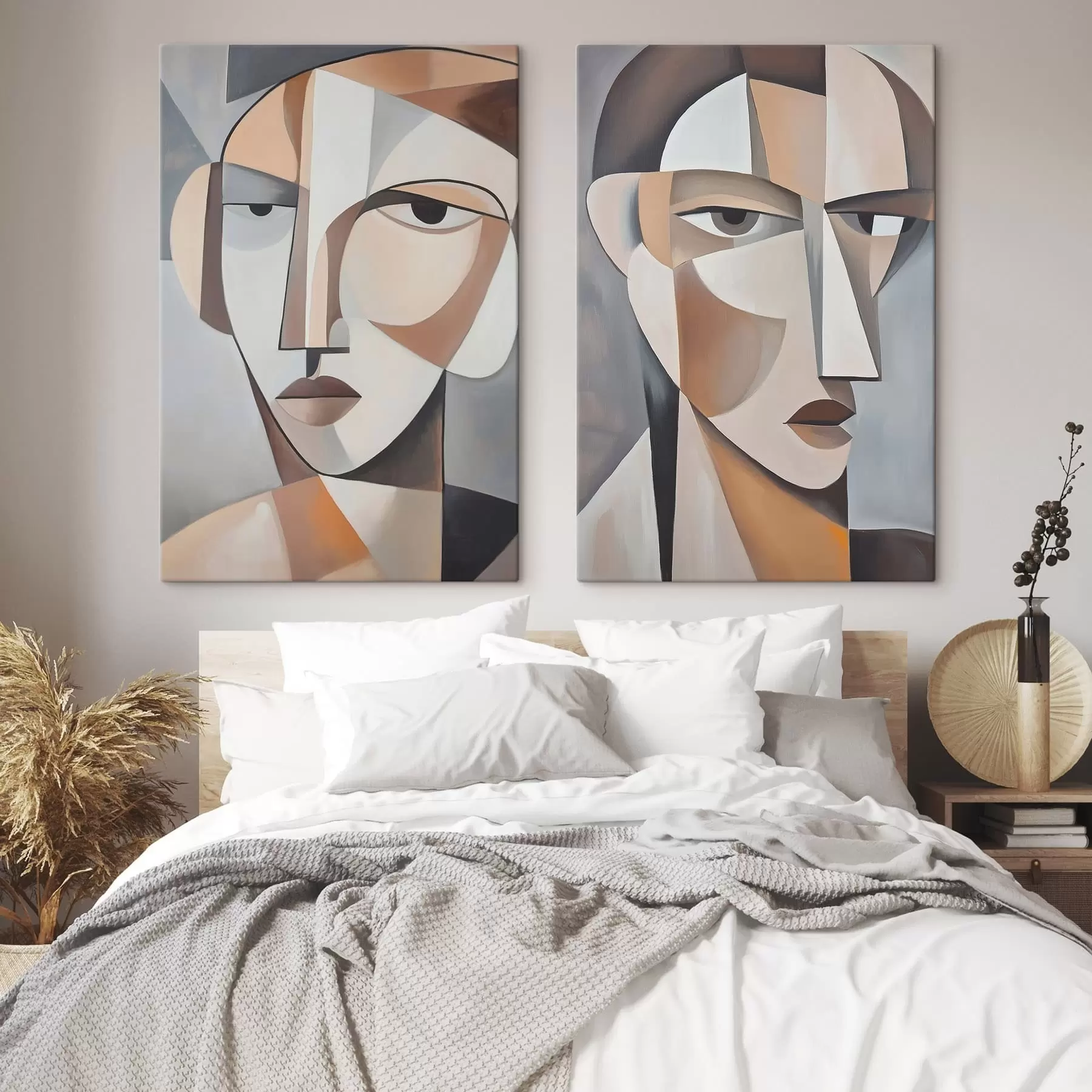 carta da parati Ritratti cubisti moderni  nr. m30065