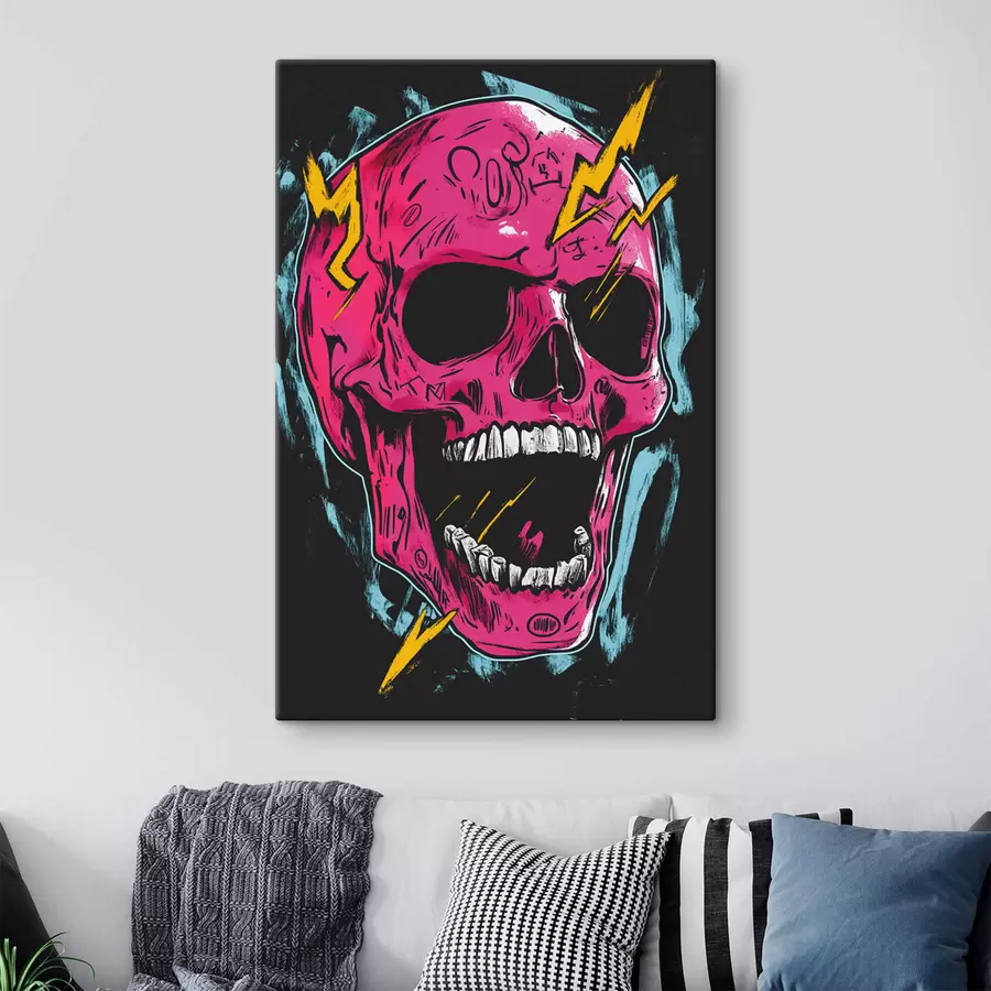 carta da parati Teschio astratto nr. s47780