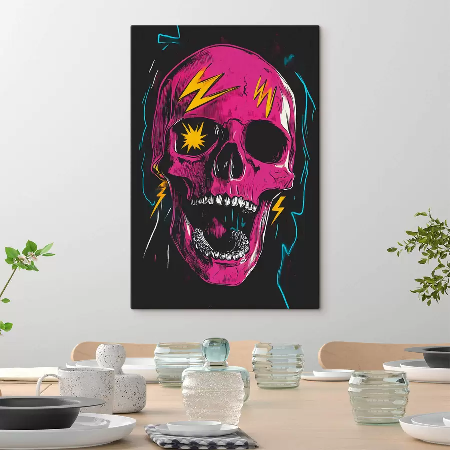 carta da parati Teschio astratto nr. s47781