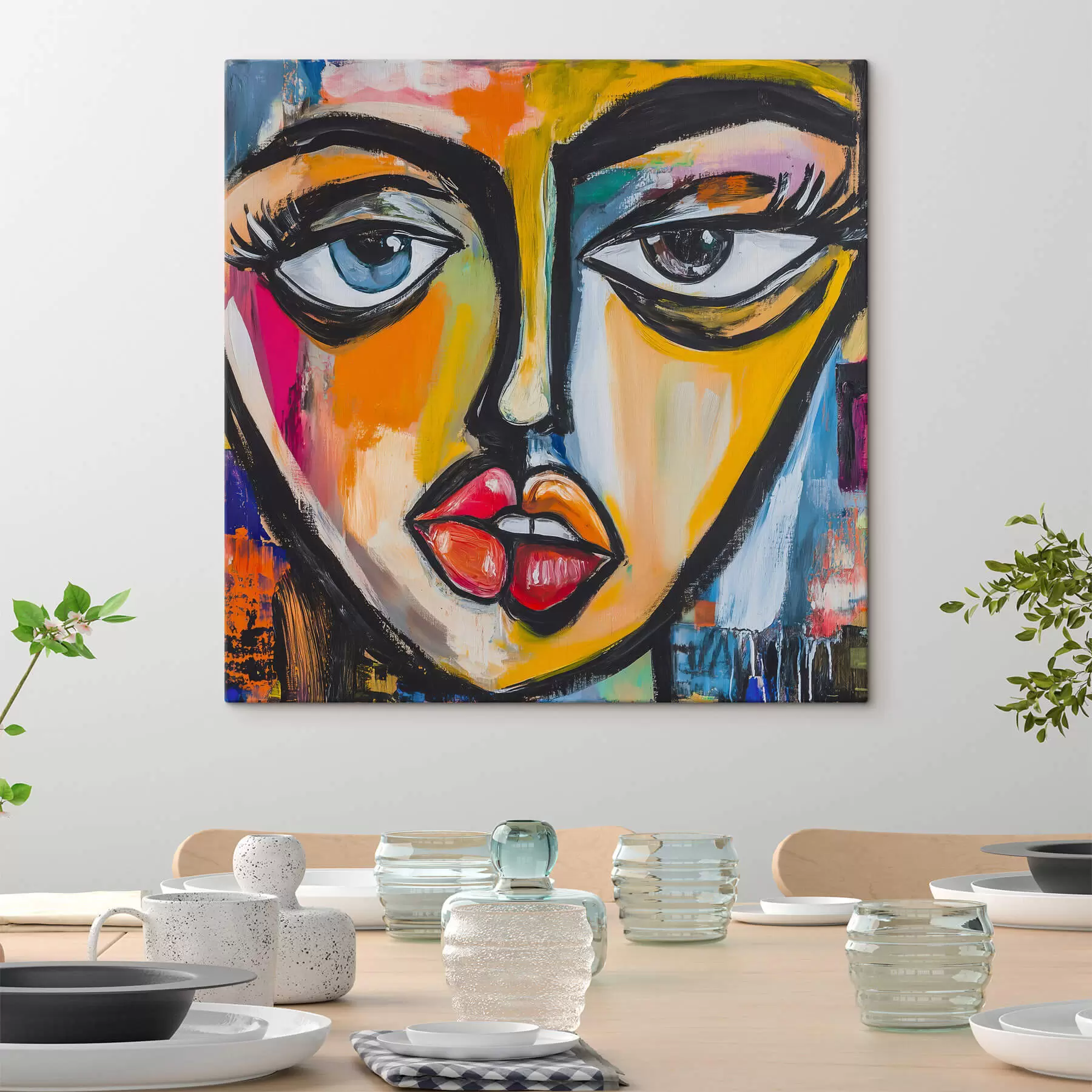 carta da parati Ritratto astratto nr. s47784