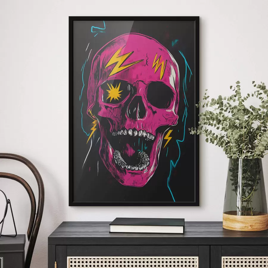 carta da parati Teschio astratto nr. f47781