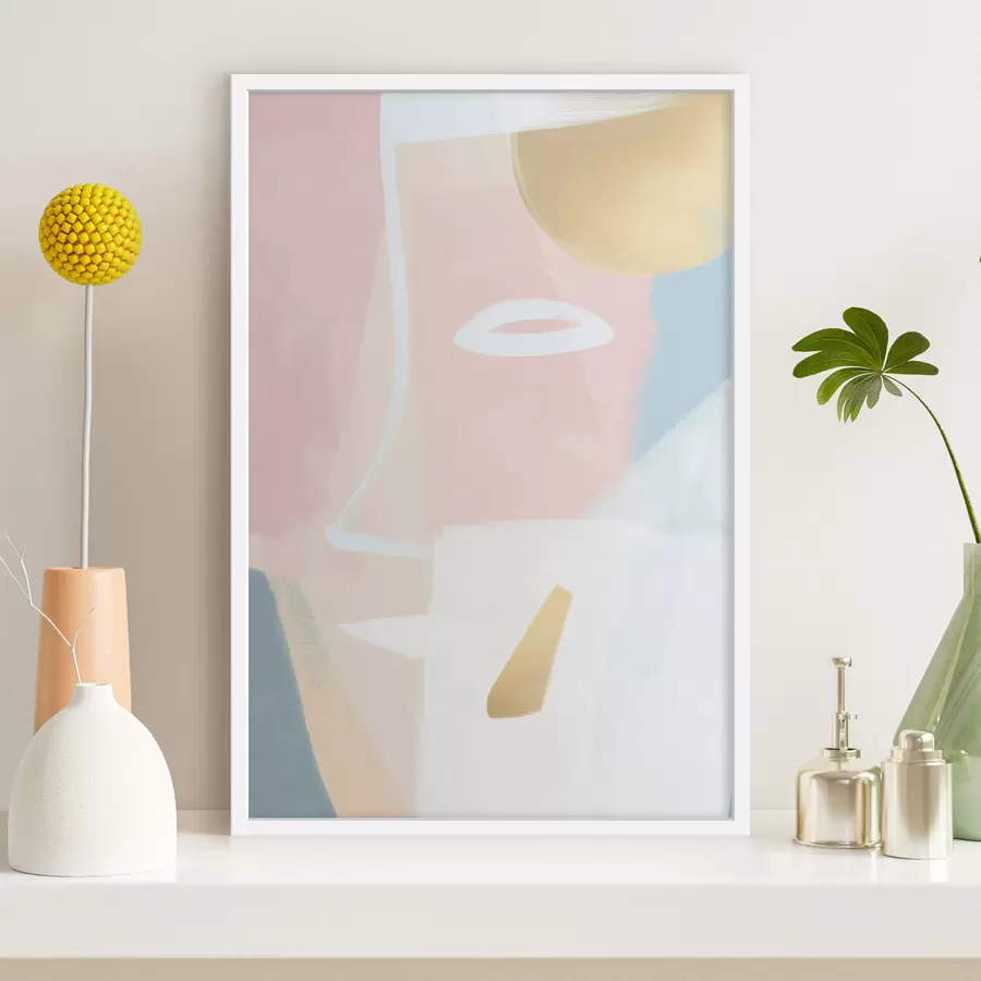 carta da parati Volto astratto nr. f47785