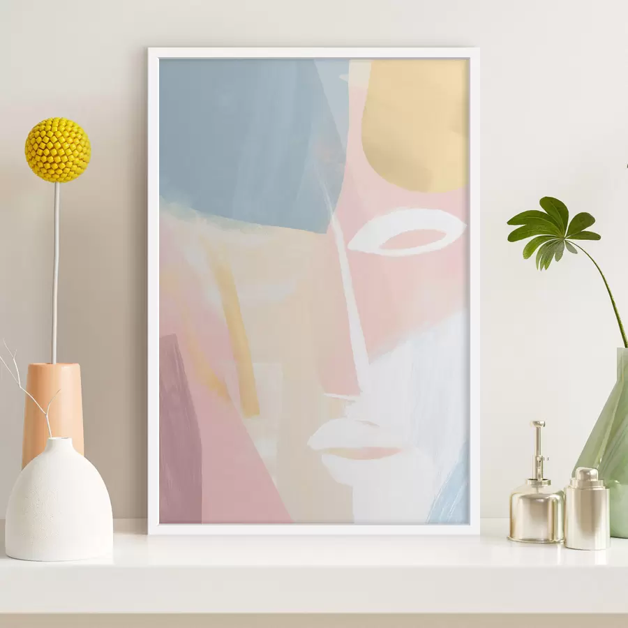 carta da parati Volto astratto nr. f48011