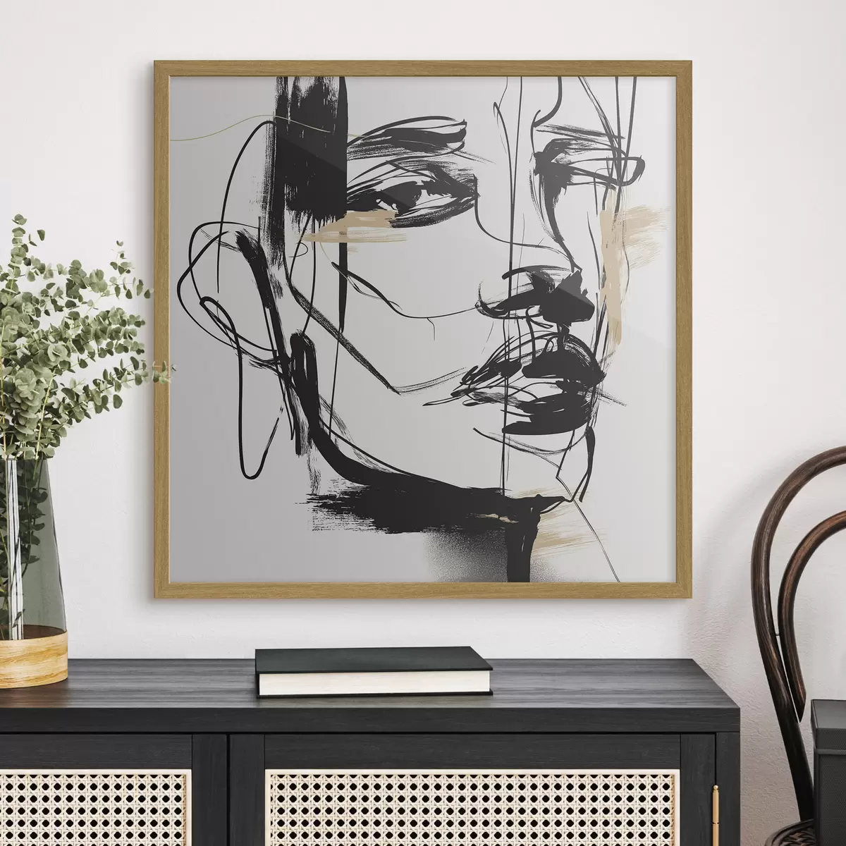 Poster Ritratti minimalisti di una donna f48014