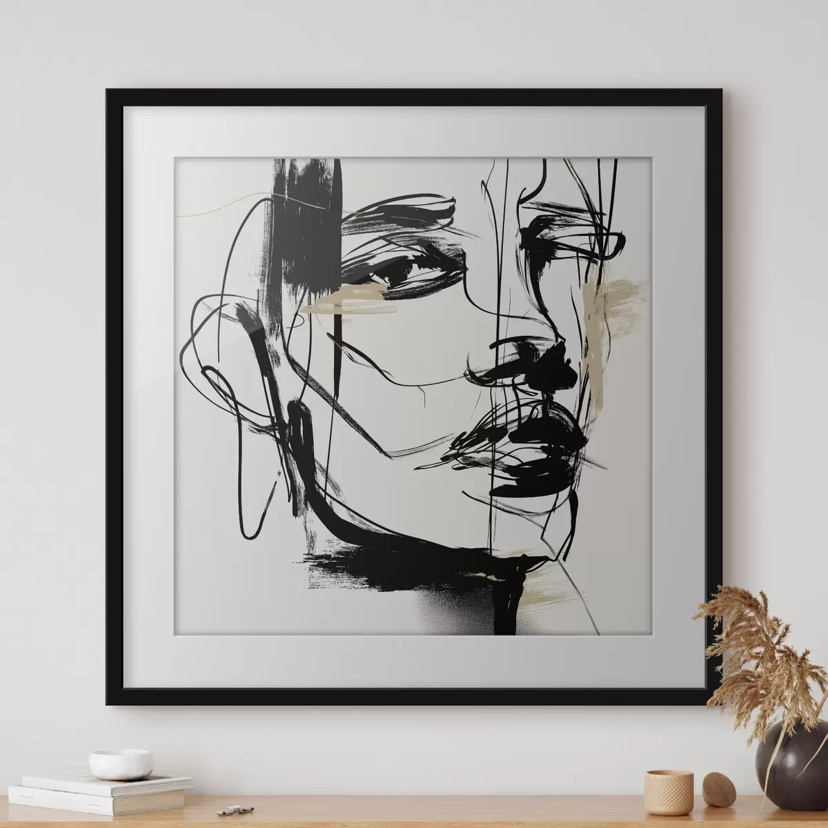 Poster Ritratti minimalisti di una donna f48014