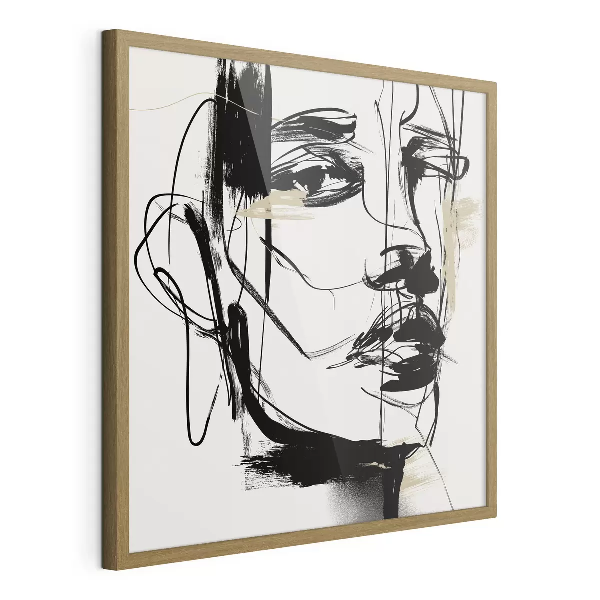 Poster Ritratti minimalisti di una donna f48014