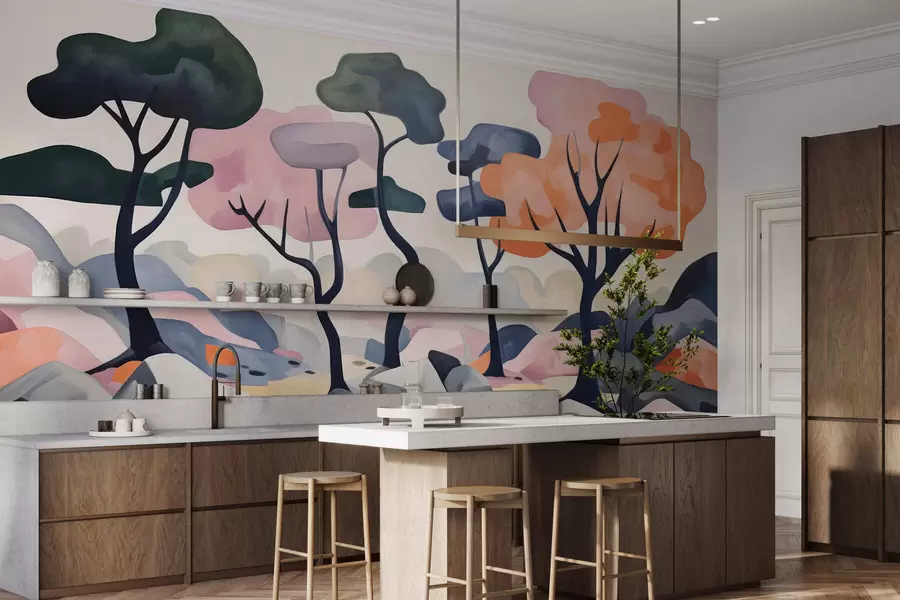 carta da parati Alberi fatati nr. w05284