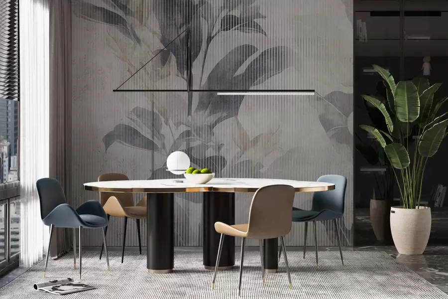 Carta da parati Floreale Parete strutturata n. w05289