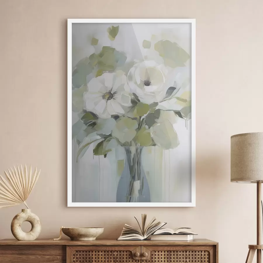 carta da parati Fiori in un vaso, dipinto imitazione nr. f48167