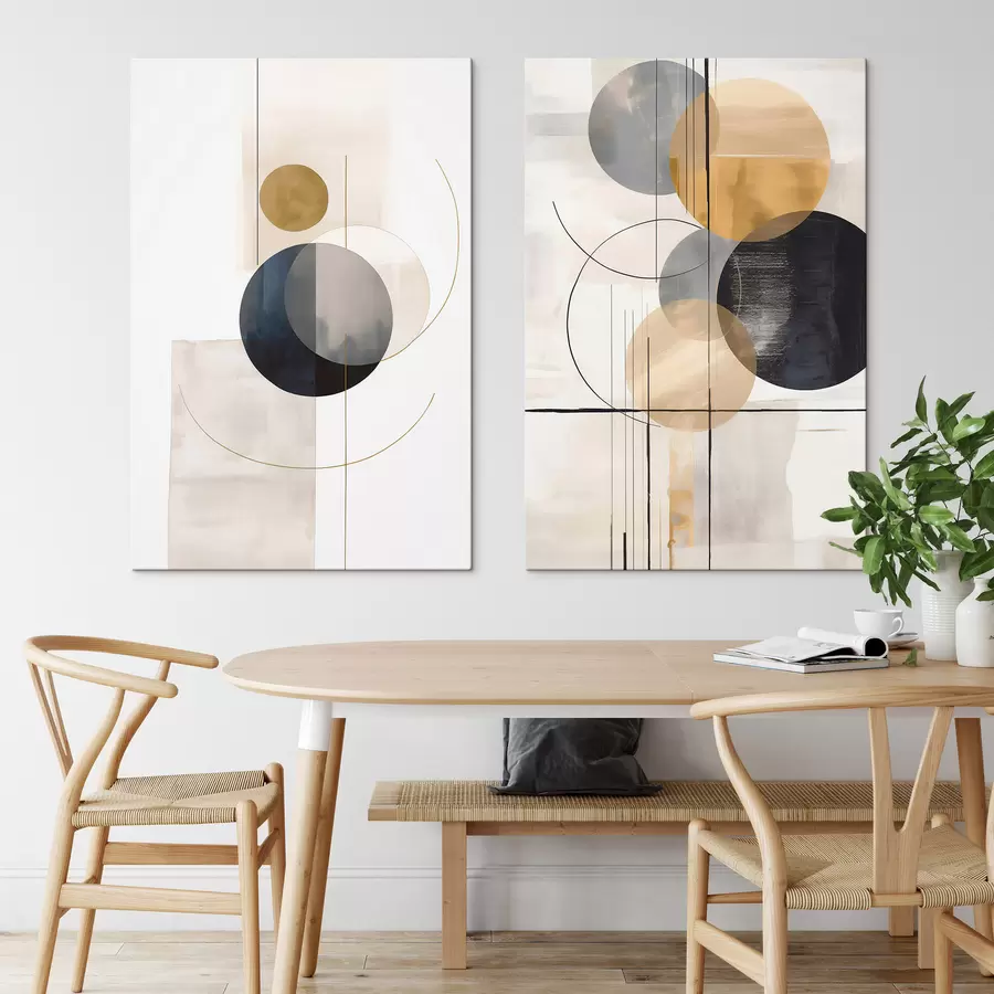 carta da parati Astratto con cerchi nr. m30124