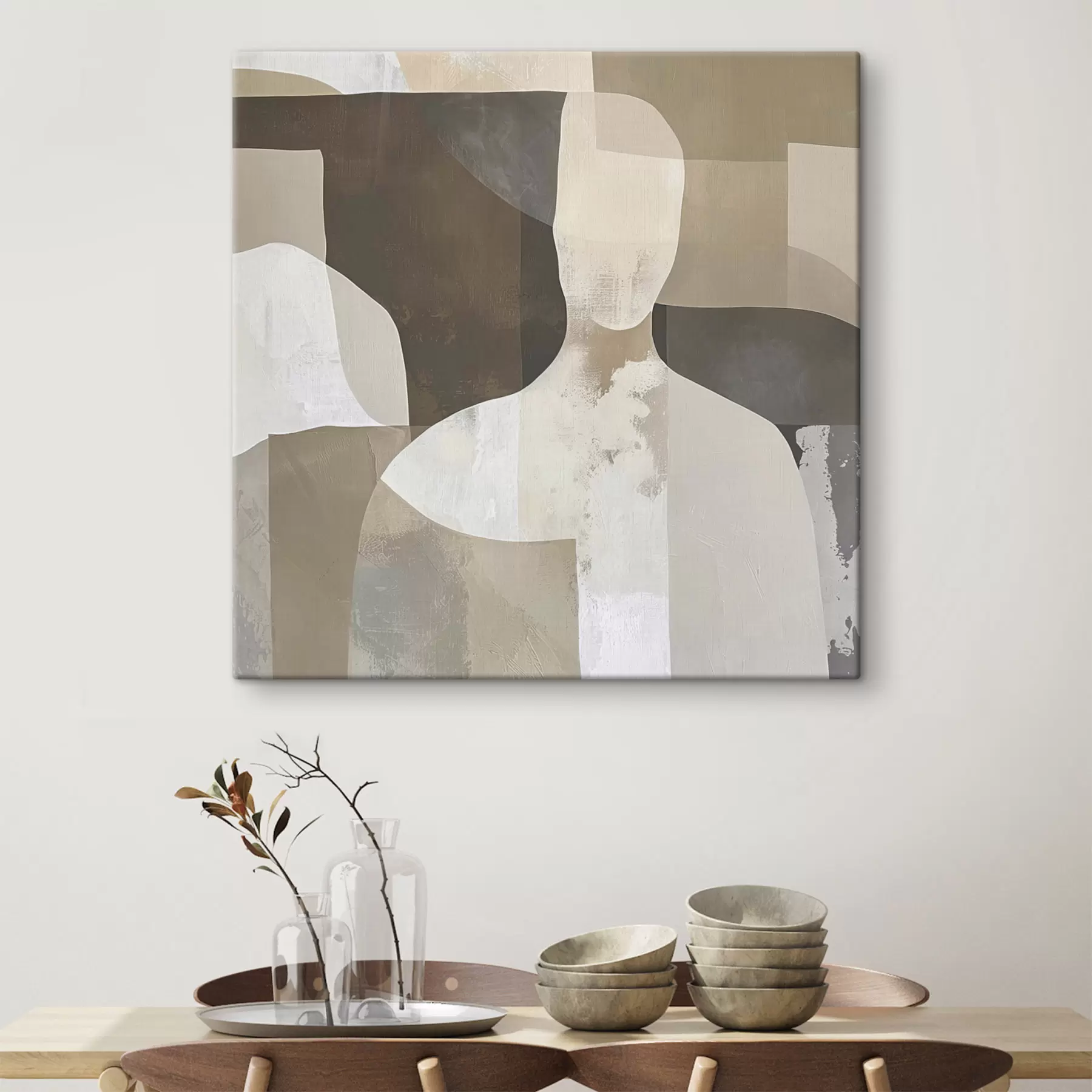 carta da parati Silhouette astratta nr. s48017