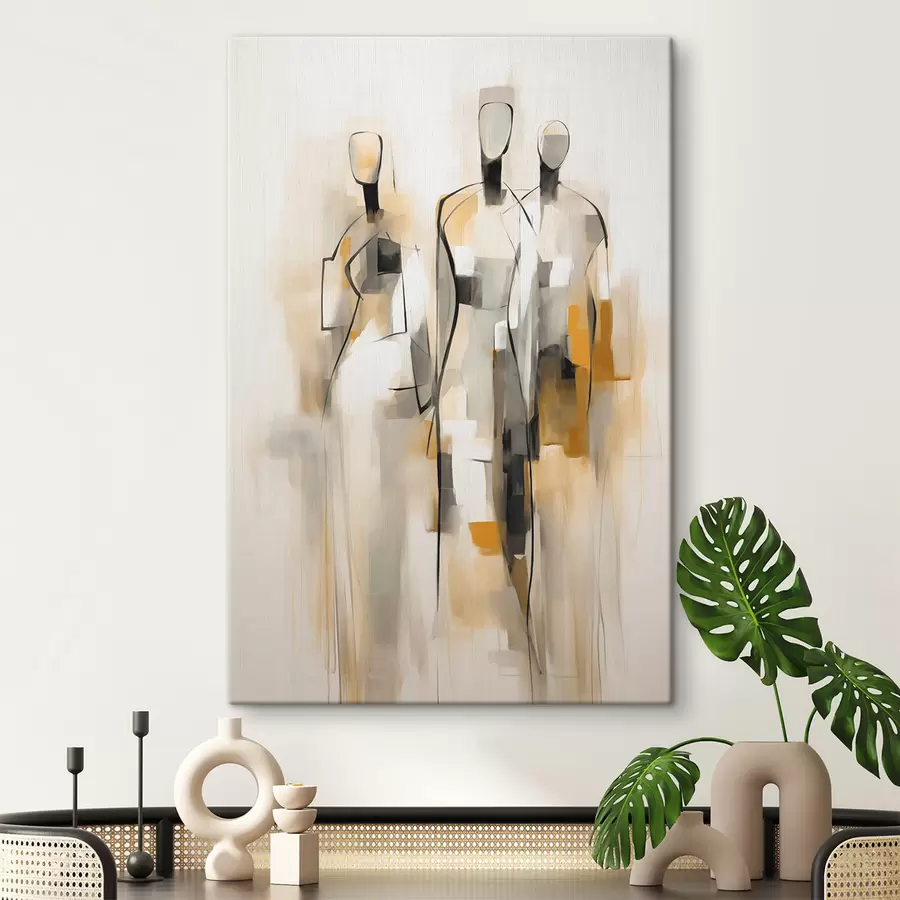 carta da parati Silhouette astratte nr. s48173