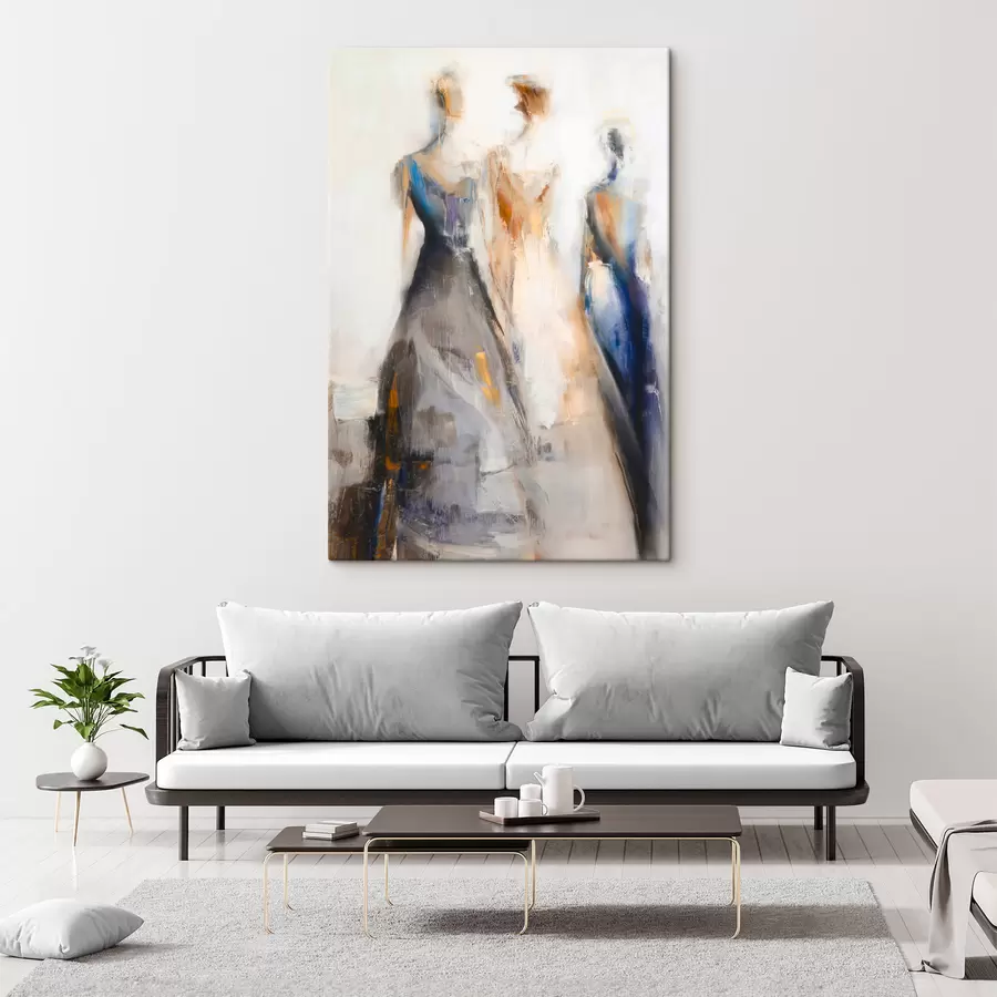 carta da parati Eleganti sagome femminili astratte nr. s48179