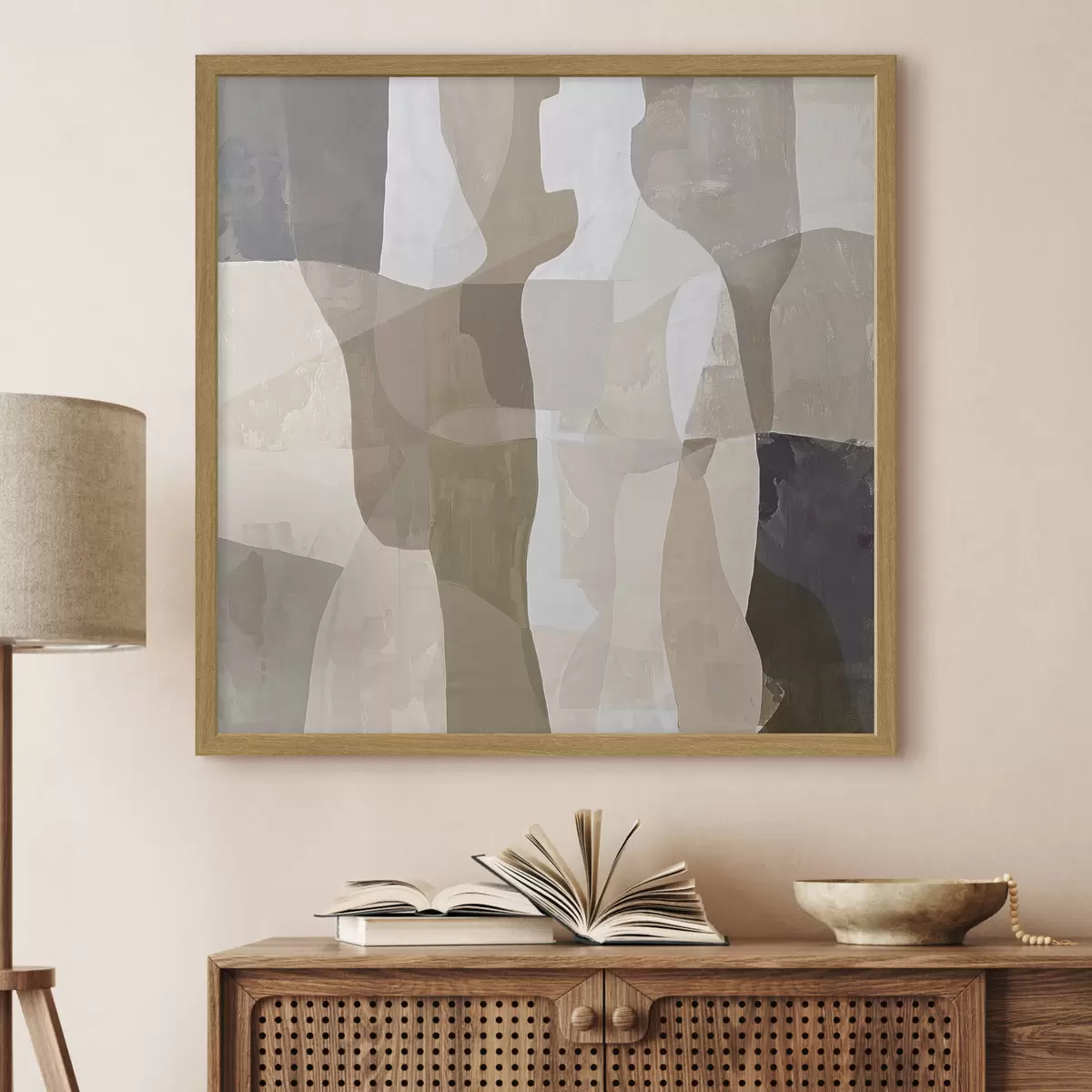 Poster Silhouette astratta f48016