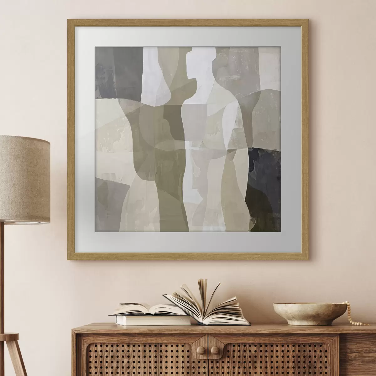 Poster Silhouette astratta f48016