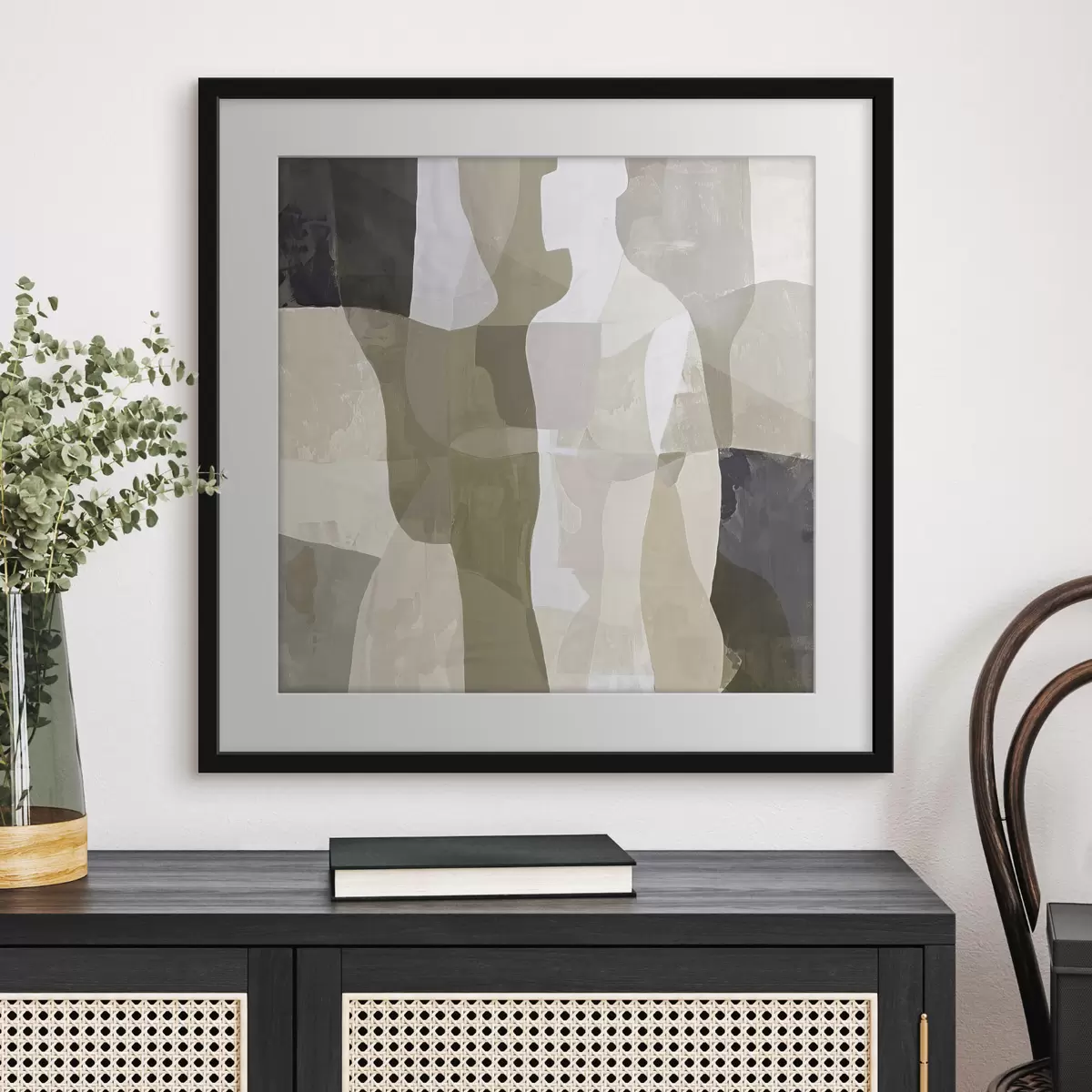 Poster Silhouette astratta f48016