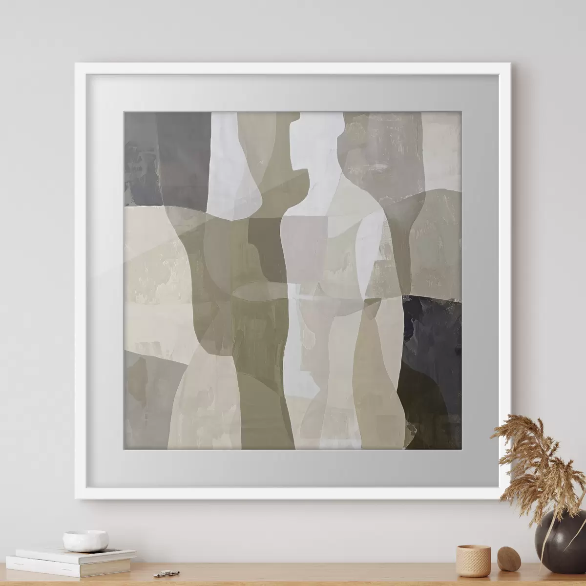 Poster Silhouette astratta f48016