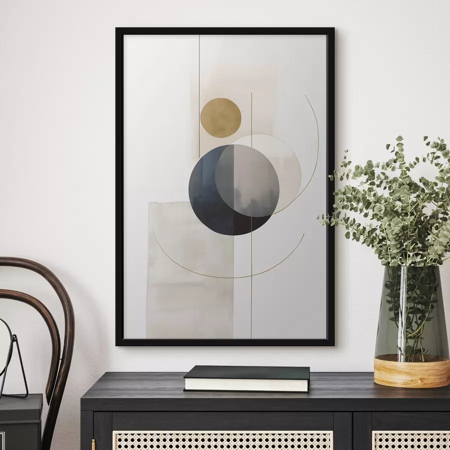 carta da parati Astratto con cerchi nr. f48018